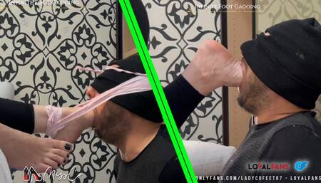 MissCo - INFINITE FOOT GAGGING - Complete Version (Challenge Countdown and Resistance)