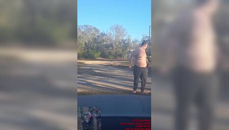 Public Shirt Rip in Broad Daylight