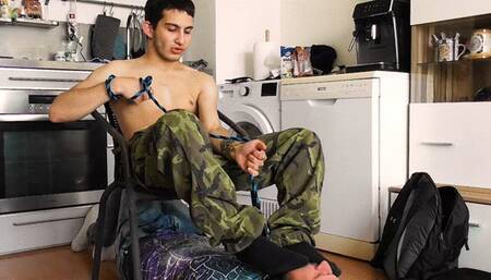 Czech Student Casper Dominates His Sub Ben