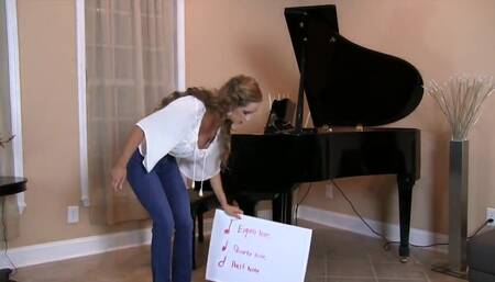 ashley sinclair music teacher strip and joi