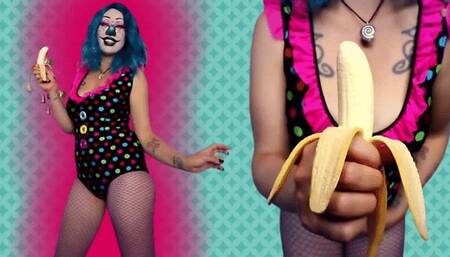 Banana Sniffing Circus Addict