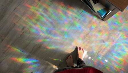 Walking On Rainbows - Goddess POV Foot Fetish - Lilith Taurean Walks On Rainbows