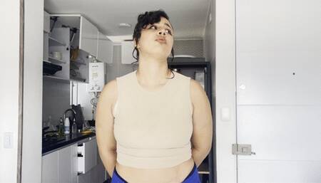 i let my giantess slave play with their big nipples