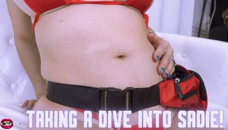 Taking A Dive Into Sadie! - HD MP4 1080p Format