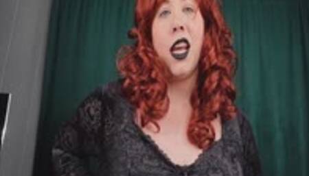 Wifes Special Black Lipstick Shrinks you Forever WMV 1080