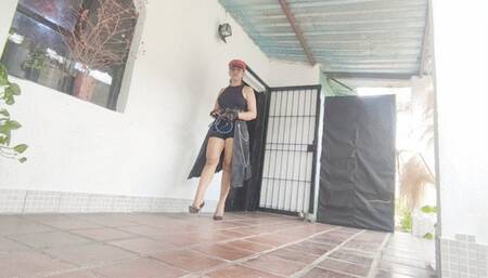 Get on your knees before the Cruel Warden Stephanie