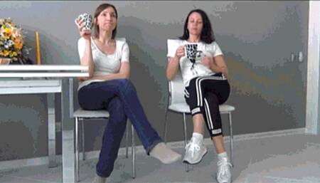 Very sweaty and smelly sneakers and socks sm (FW)