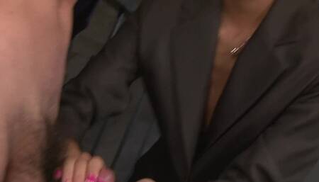 This filthy slut gets a special prison treatment