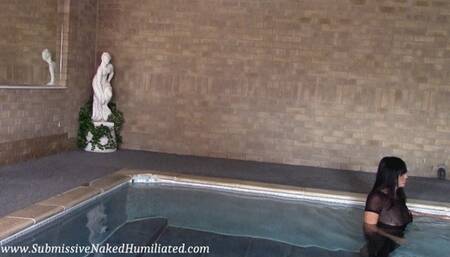 Ravens Stunning Beauty Captured As She Poses In The Pool!! - Part 2