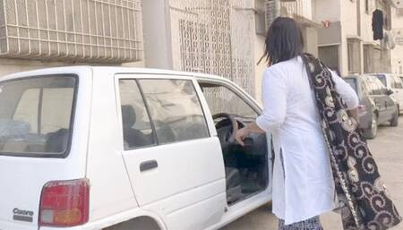 Javeria Vlog1 | Cranking & Test Driving the Cuore through the Busy Streets