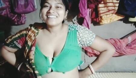 Village Wife Remove Her Sharee for You
