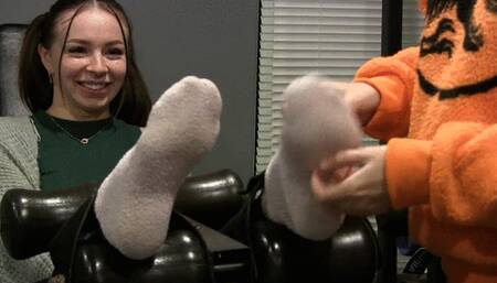 Another New Perfect Tickle Crush has arrived "Im Nervous lol"