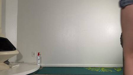 Lilith Taurean Rub Lotion On Her Feet