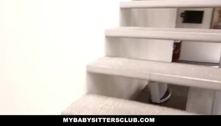 MyBabySittersClub - Blonde BabySitter wants to Fuck