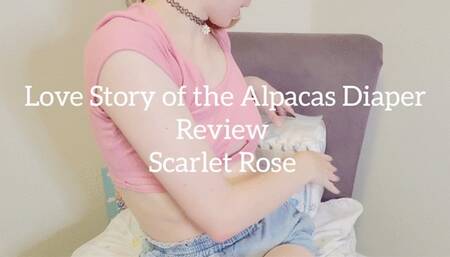 Love Story of The Alpacas Diaper Review