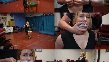 Veronika venom, mob boss interview gone wrong, chair tied & scarf gagged (wmv)
