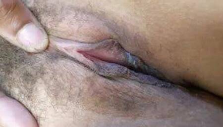 No Sound - Beautiful Indian Close up Masturbation