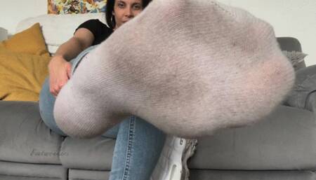 Cum for my sweaty socks and eat cum CEI