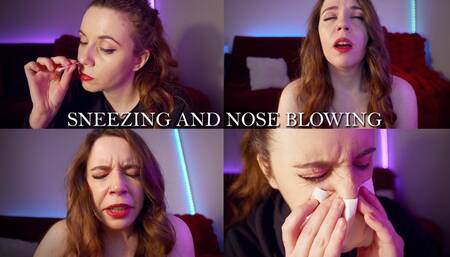 SNEEZING AND NOSE BLOWING