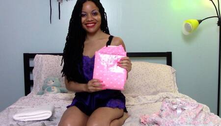 ABDL Ebony Milf Sissy Training-MP4