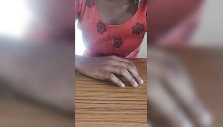 Awesome Girls Pressing Boobs in Principle Office Mms