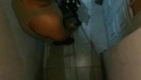 Nympho Housewife Fucks and Sucks Dick at Supermarket Delivery at Front Door