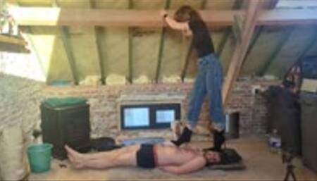 Intense High Heel Trample -Rosanna- [Extreme clip] (full body)