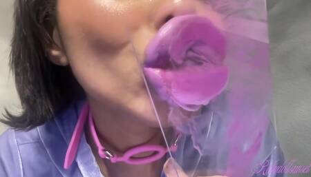 RubyDollLipz's XL Lips+Purple Ombré Glass Kisses