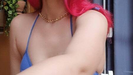 Smoking lesson - Hot teacher teaches you how to smoke