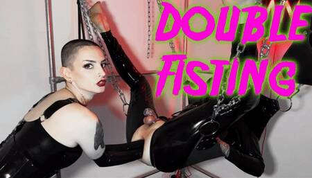 Double Anal Fisting ft Latex Mistress Mina the Sinner Maz Morbid #fisting @mazmorbidfetish