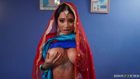 Watch flirtatious Yasmina Khan's smut