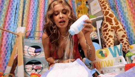 Goddess Brandon: Your New Life in Diapers - mp4 SD