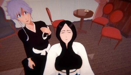 Bleach Unohana Retsu and Kotetsu have Insane pretty sex