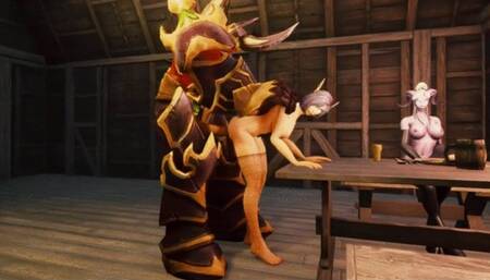 Elf Girls Entwined with Monstrous Desires - A Saga of Forbidden Passions and Futa Draenei