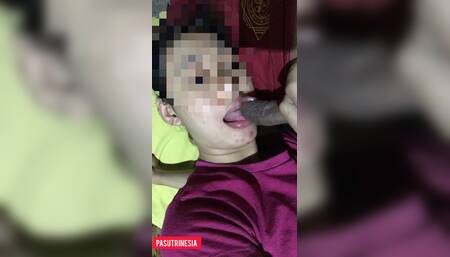 Left by Her Working Husband, Binor Sange Cheated on Her Cock