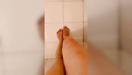 She's Showing Full Legs and Feet