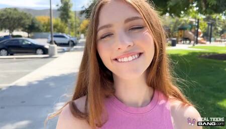 Real Teens - Sexy Brunette Teen Myra Moans Fucks Best From Behind In Her Porn Debut