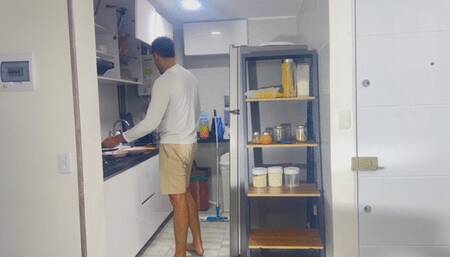 Loser husband can not deal with pantsing revange