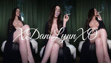 Smoking Bare Legs Crossed Legs