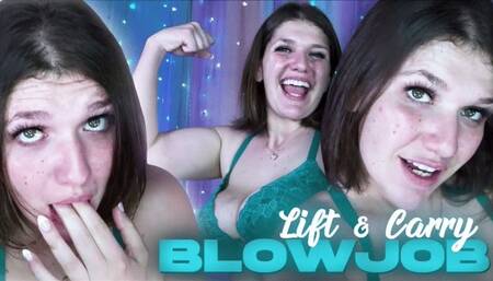 April Dawn's Lift & Carry Blowjob (HD WMV)
