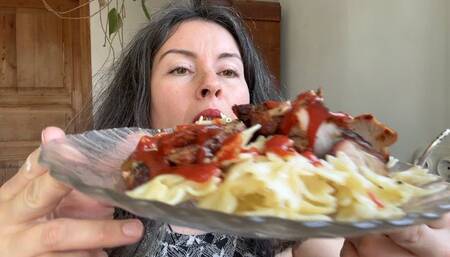 tough pieces of meat