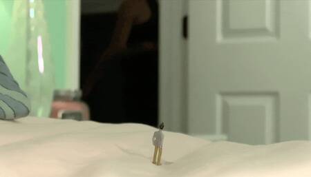 Unaware Giantess Kendra Allure Gets Foot Perved By Shrunken Boyfriend (HD 1080p MP4)