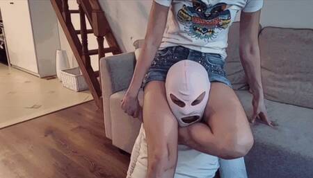 My stepbrother became my slave (scissors)