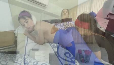 She comes back to fart on girl slave PART 3 by Stellar and susie cam by aline full hd