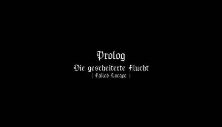 A witch's feet are tickled and tormented in many ways