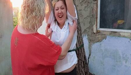 Stepmother's public revenge WMV