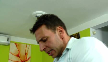 That's how you pound a hot cock hungry brunette