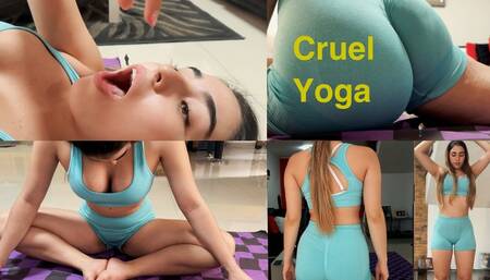 Cruel Yoga Giantess - Latina Giantess Gabriela - 4k