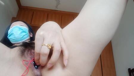 Close up Asian Hairy Pussy