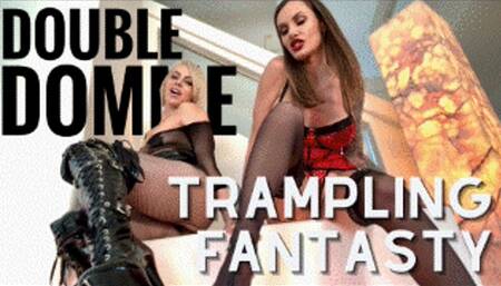 Double Domme Trampling Fantasy - Helena Locke And Stella Sol Trampling, Heels, Boots, Cum Countdown, JOI, CEI, Slave Training Female Domination HDMP4